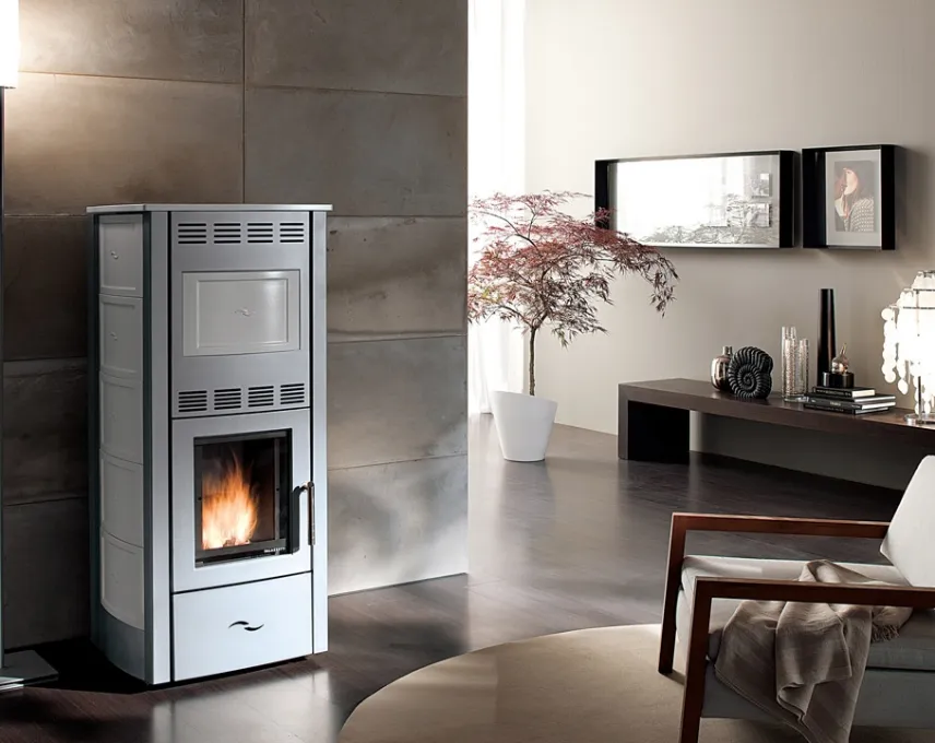 Stufa a pellet dal design moderno Ecofire