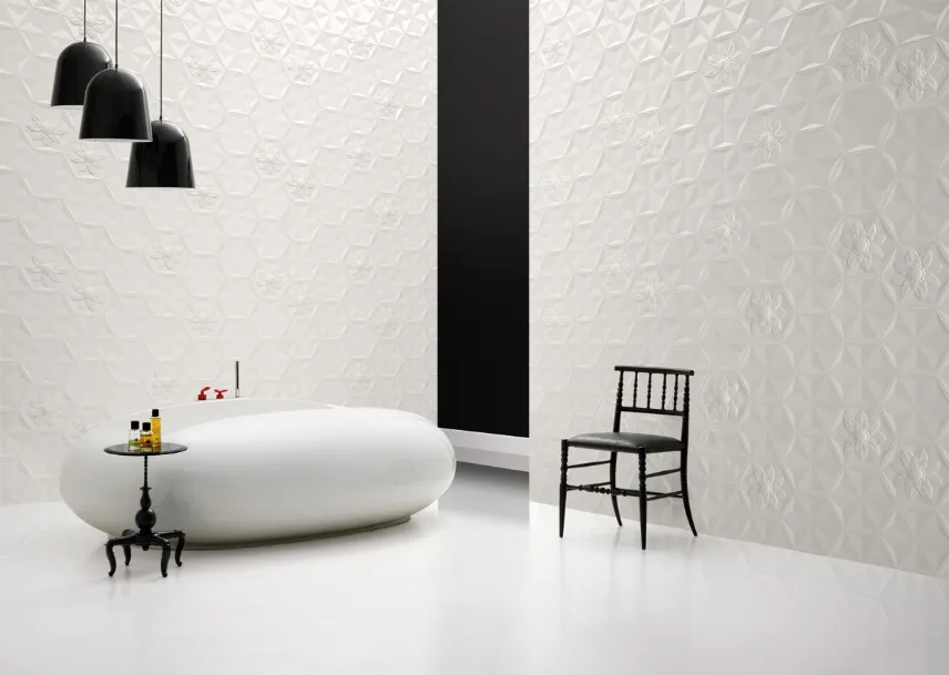 Bagno mosaico Bisazza Frozen garden