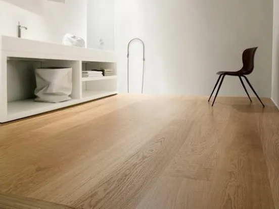 Il parquet in bagno 