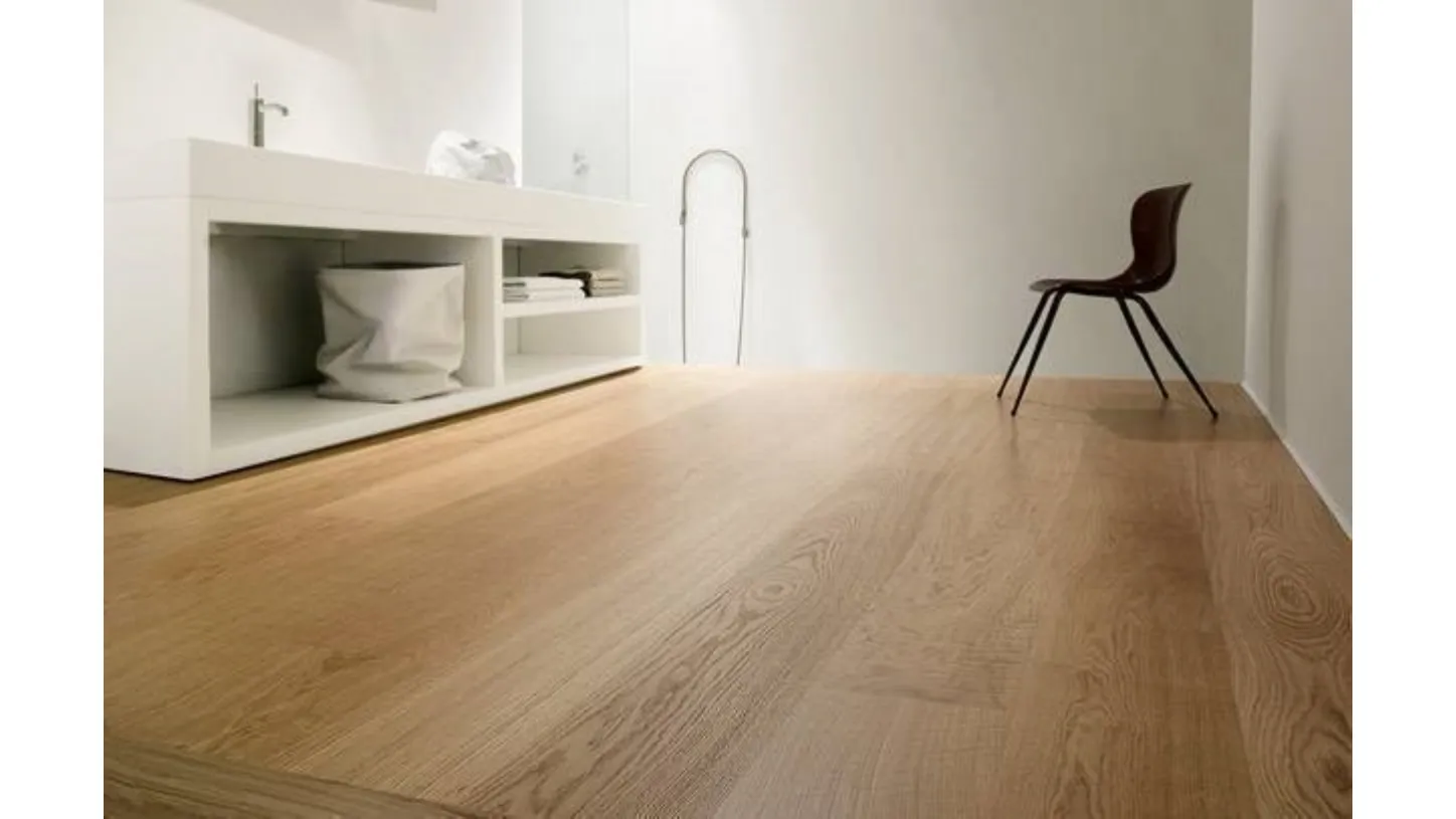 Il parquet in bagno 