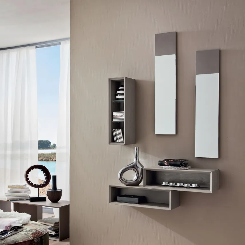 Composizione per ingresso Kim di Smart Arredo