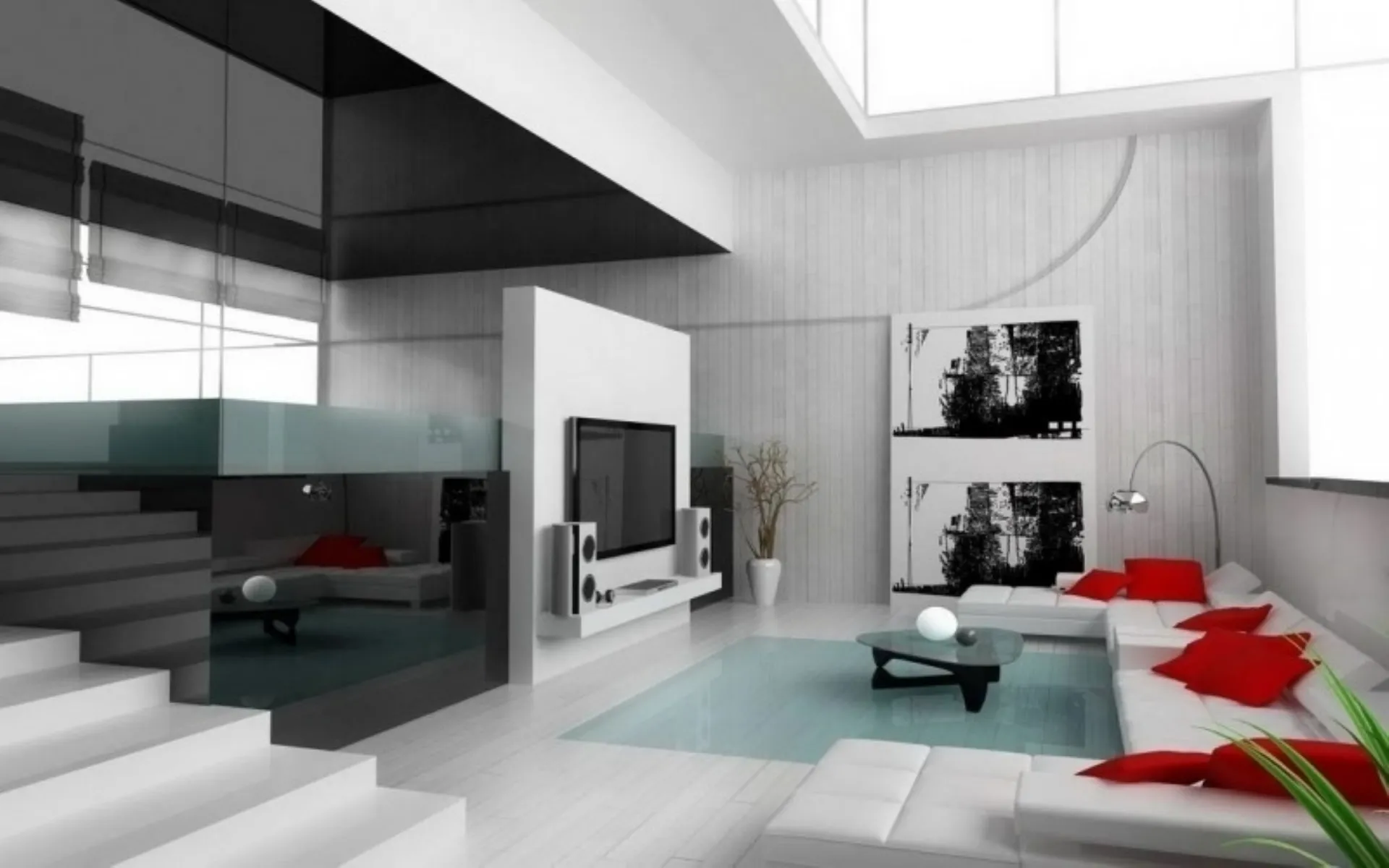 Design semplice, pulito, colori moderni. Mobile #soggiorno